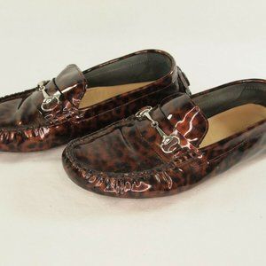 Cole Haan Shelby Bit Leopard Driving Moccasins Sz7